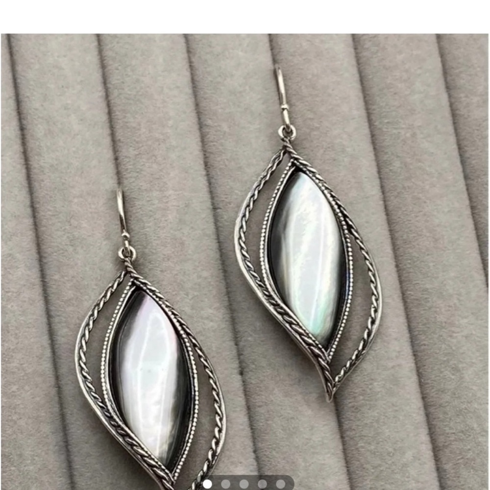 925 Silver Earrings. NWOT - Picture 6 of 8